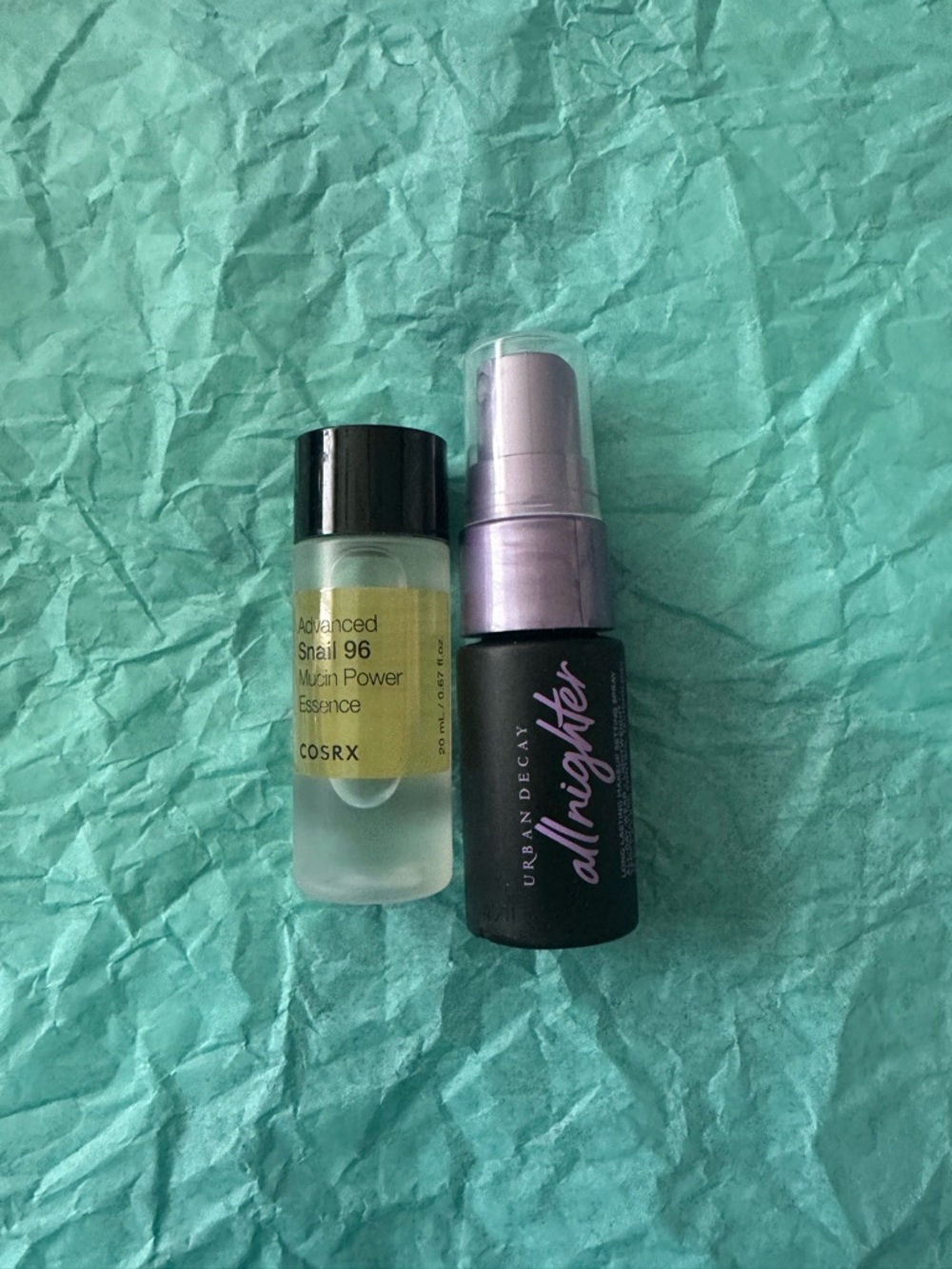 Bundle Urban Decay All Nighter Setting Spray and COSRX Mucin Essence